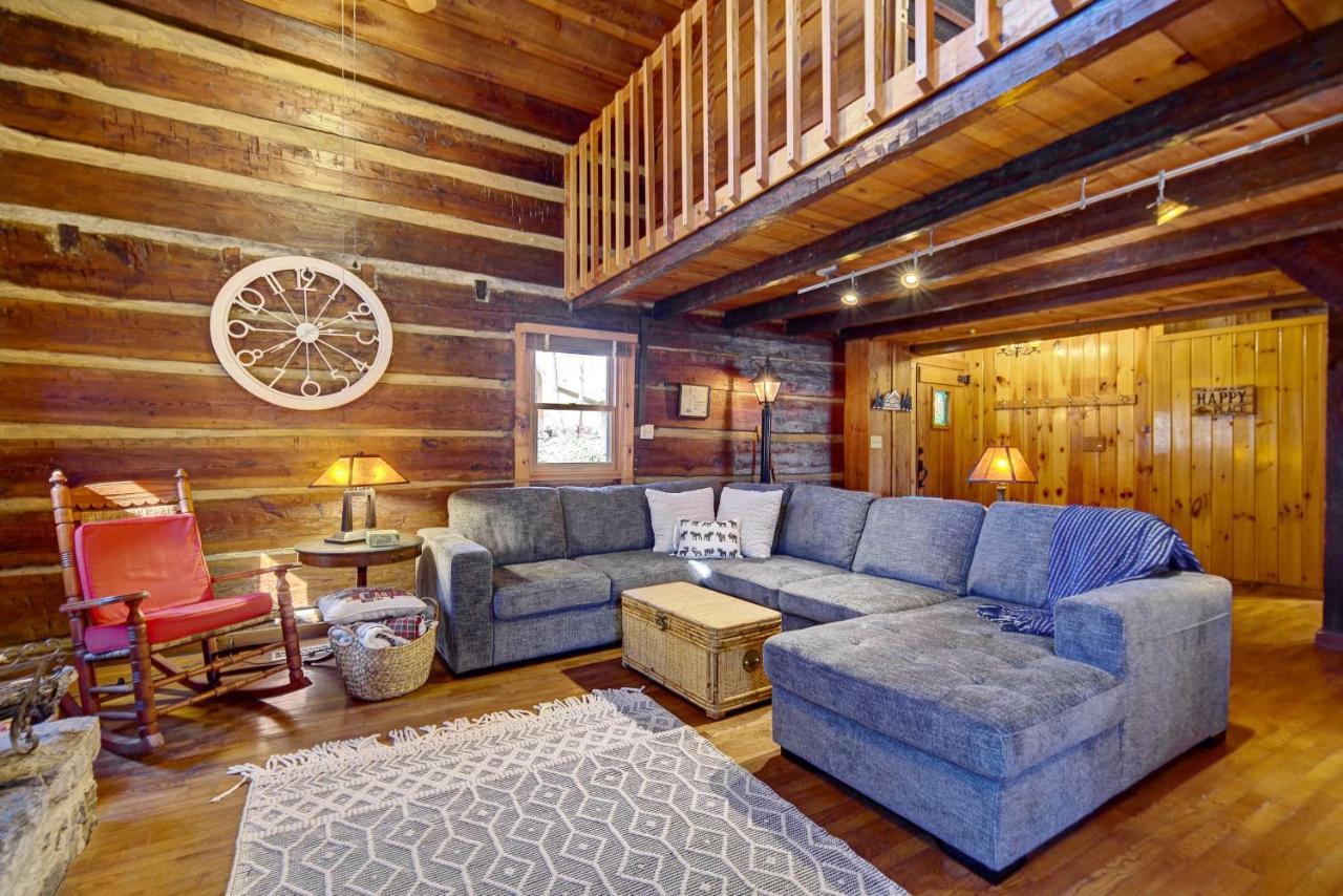 Cozy Log Cabin 6 Mi To Great Smoky Mtns Np! Townsend Exterior photo